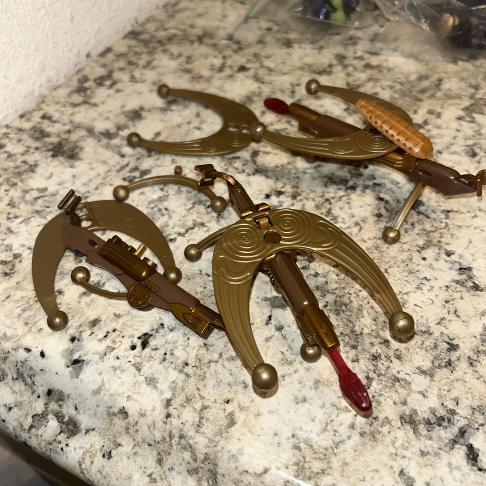 2005 Hasbro Firing Cannon Lot From Yoda Action Figure Revenge of the Sith Weapon